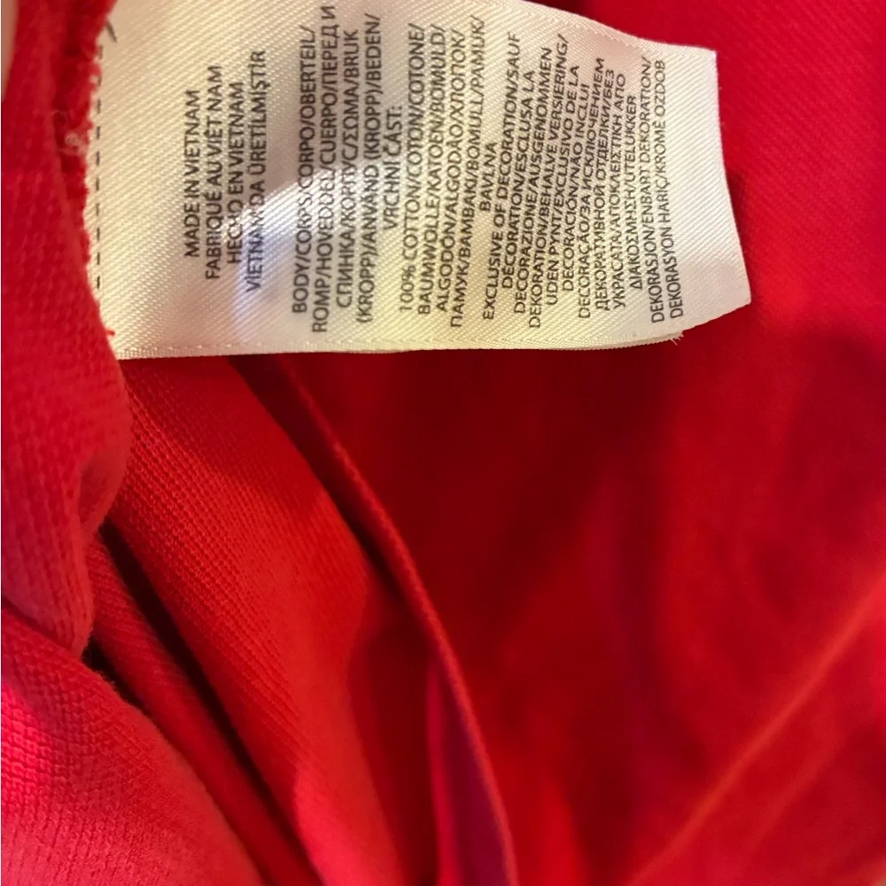 Polo Ralph Lauren Custom Red Crest Polo Big Pony Polo Match Embroidered Y2K